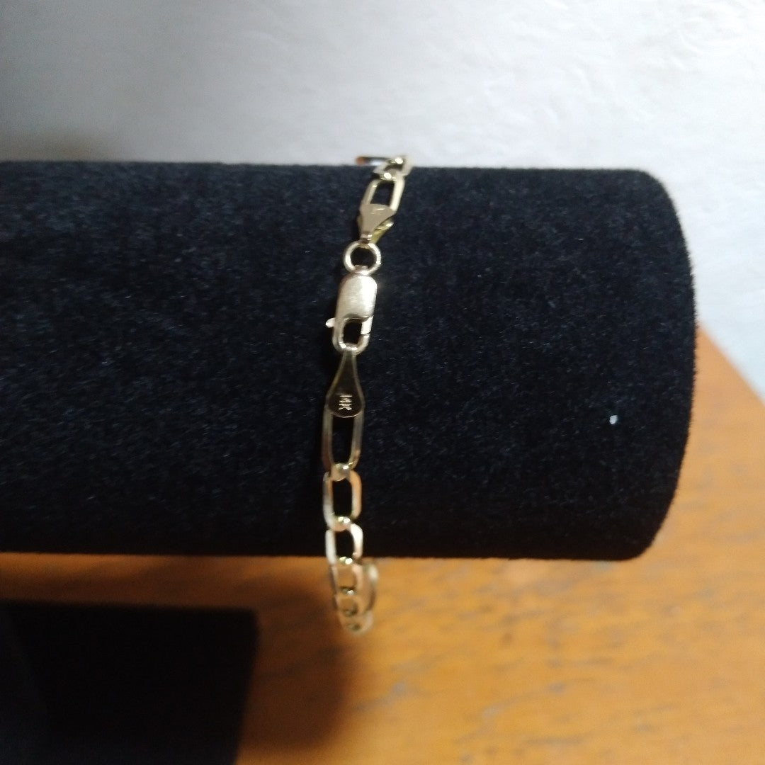 PULSERA ESLABON 14K 21 CM 4.2 GR (NUEVO)