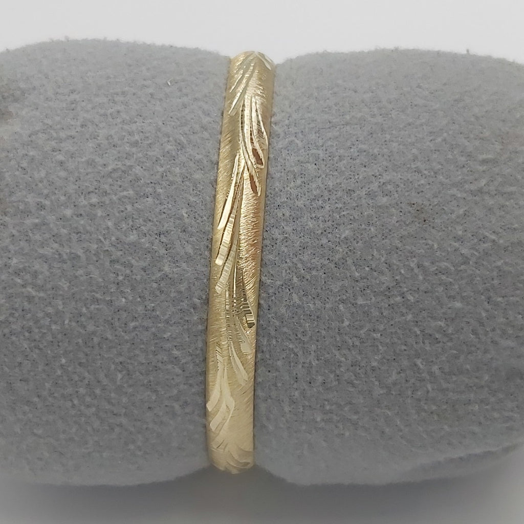 PULSERA RIGIDA ORO 14 K 9.2 GRMS (SEMINUEVO)