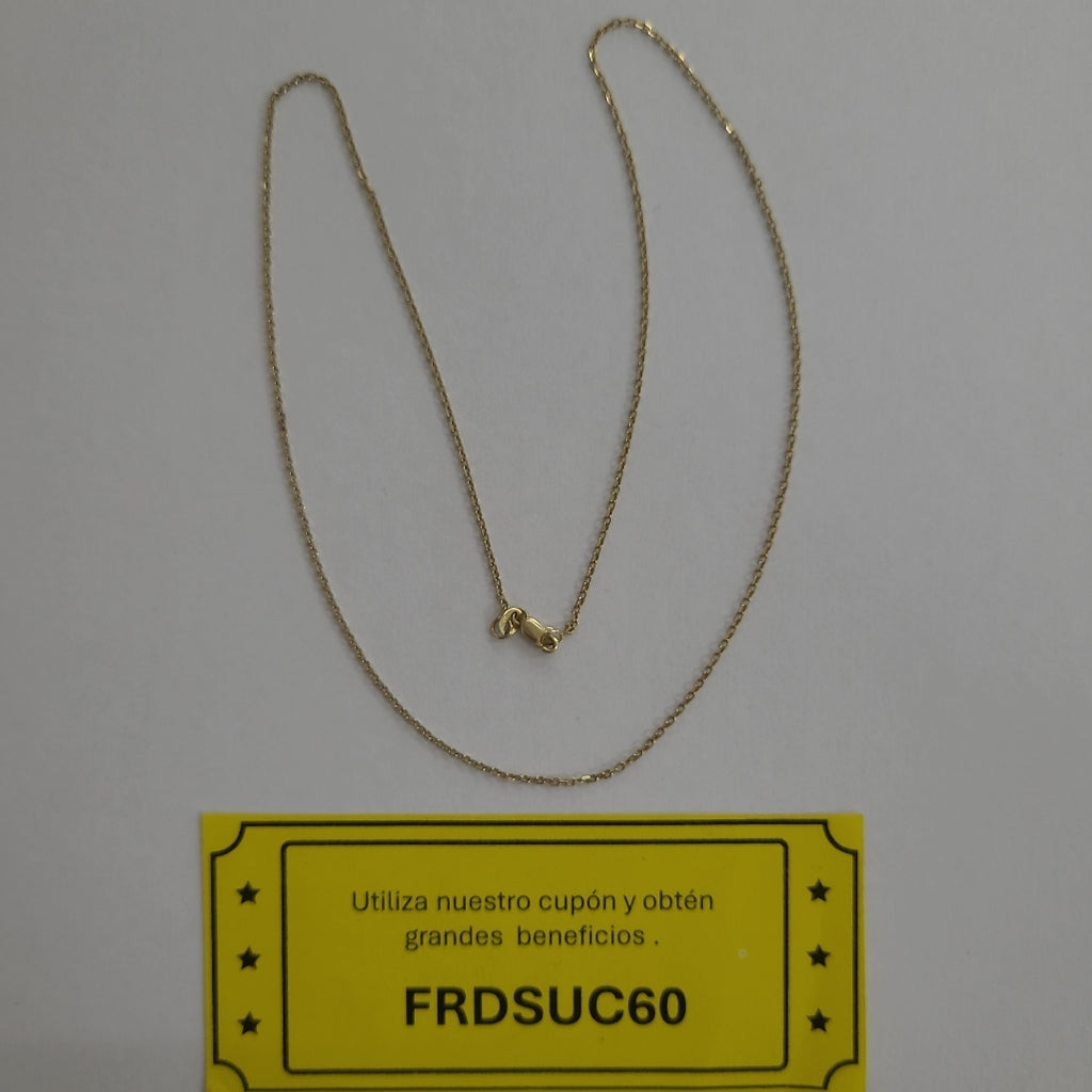 CADENA ORO 14 K 2,40 GRMS (SEMINUEVO)