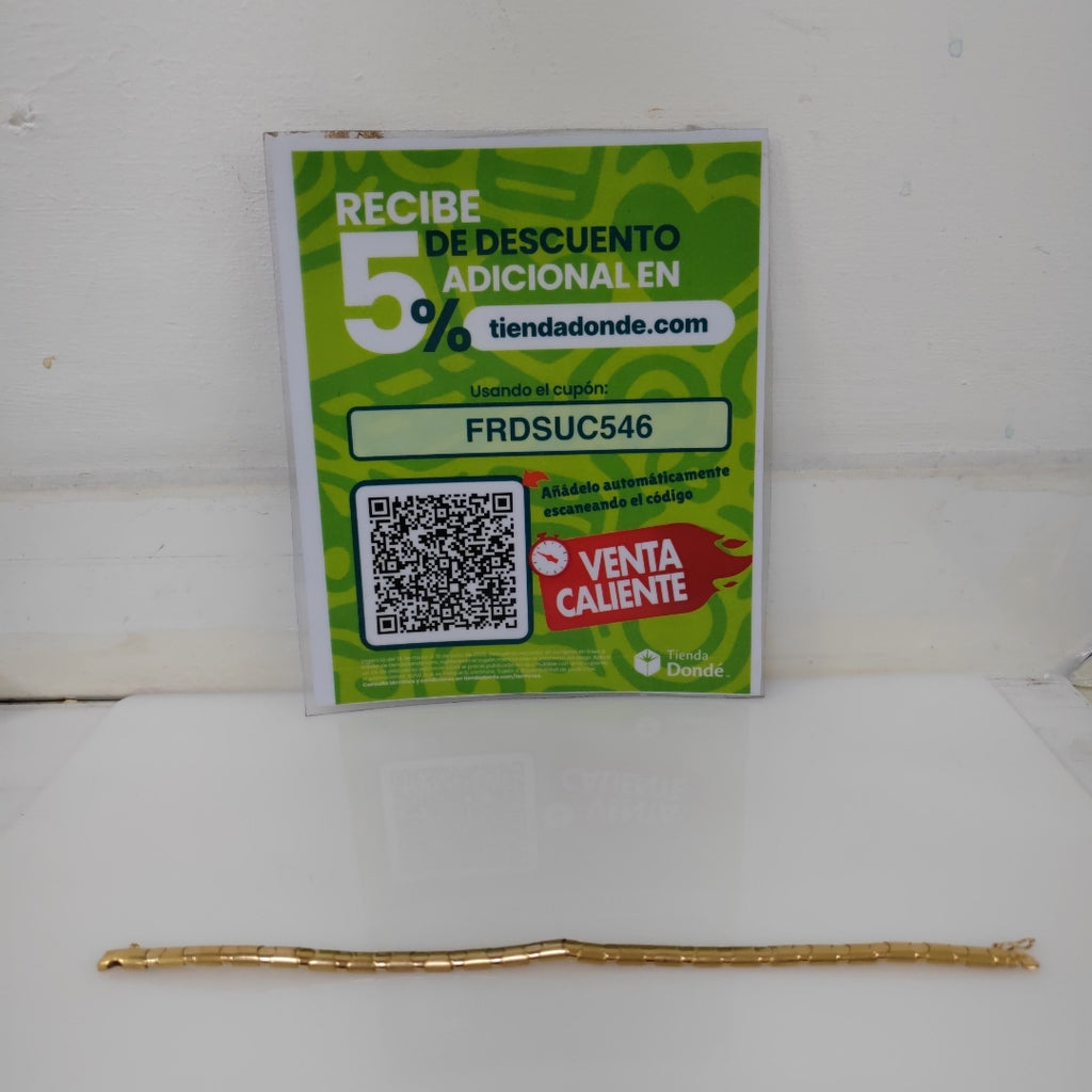 PULSERA ORO 14 K 10.3 GRMS (SEMINUEVO)