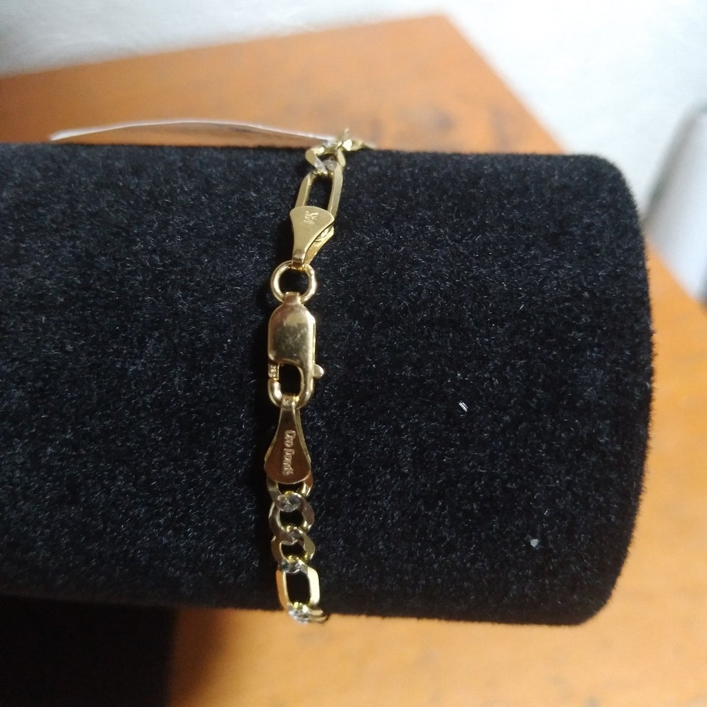 PULSERA 3X1 14K 18 CM 4 GR (NUEVO)