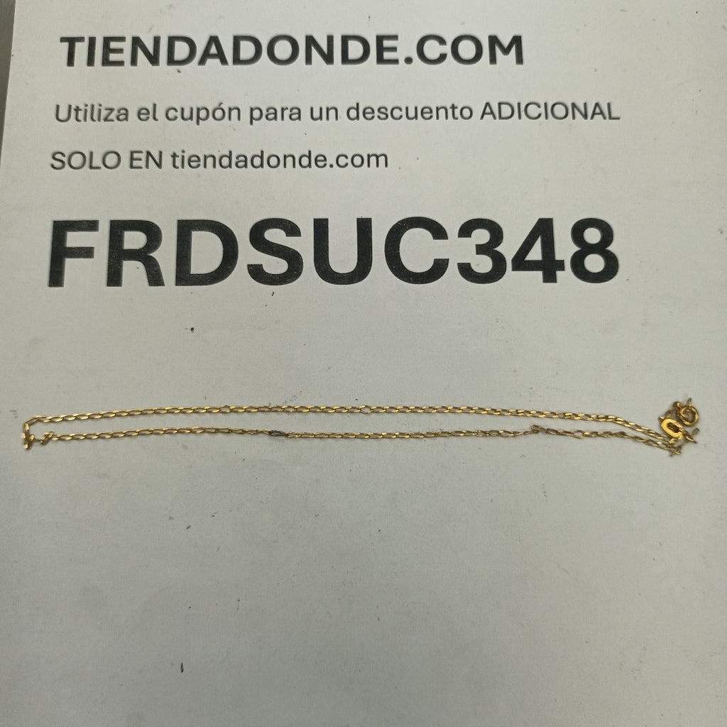 CADENA ORO 14 K 1.5 GRMS (SEMINUEVO)