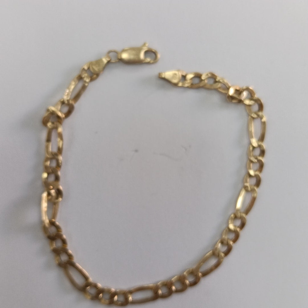 PULSERA ORO 14 K 3.8 GRMS (SEMINUEVO)