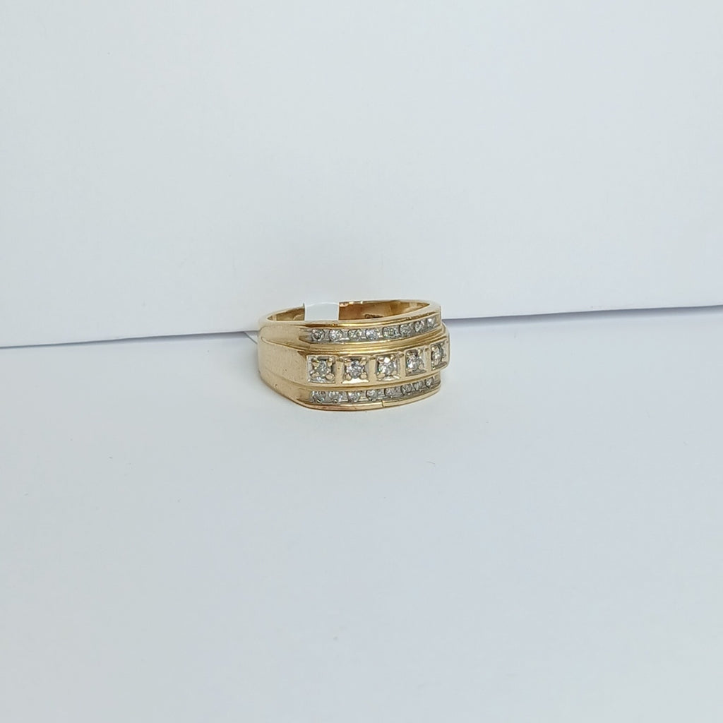 ANILLO ORO 10 K 6,60 GRMS (SEMINUEVO)