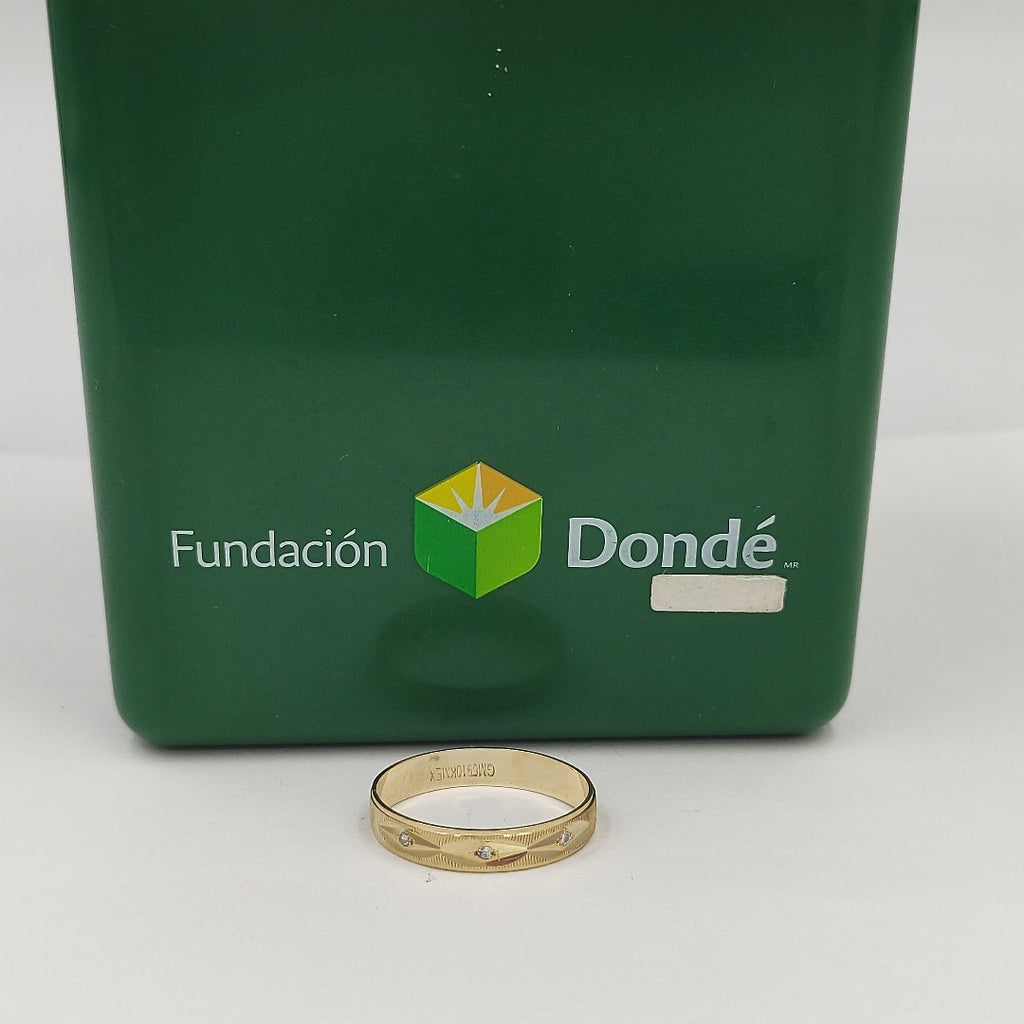 ARGOLLA ORO 10 K 1.6 GRMS (SEMINUEVO)