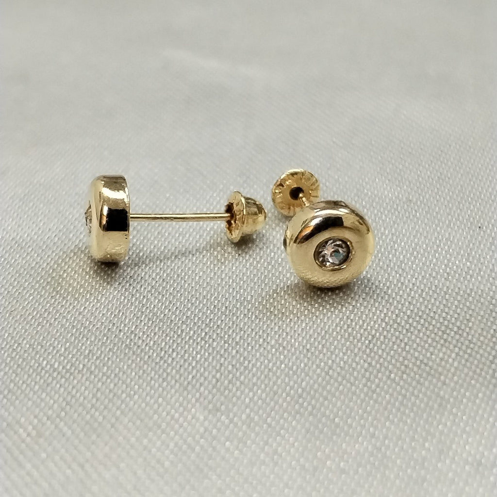 BROQUELES BROQUEL C CIRCONIA 14K 0.27 GR (NUEVO)