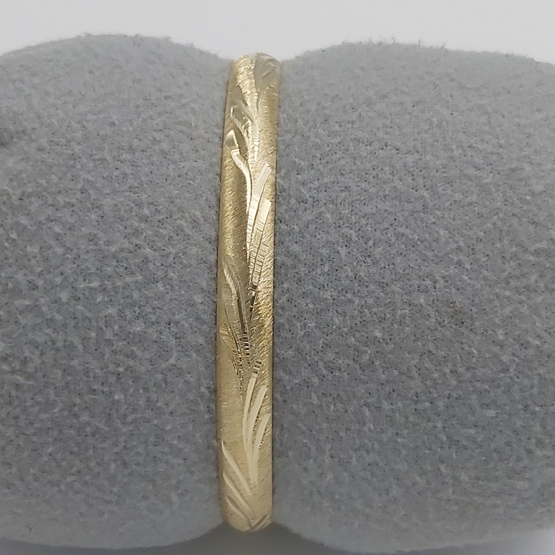 PULSERA RIGIDA ORO 14 K 9 GRMS (SEMINUEVO)