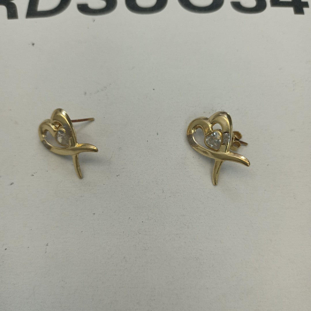 ARETES PAR ORO 14 K 1.5 GRMS (SEMINUEVO)