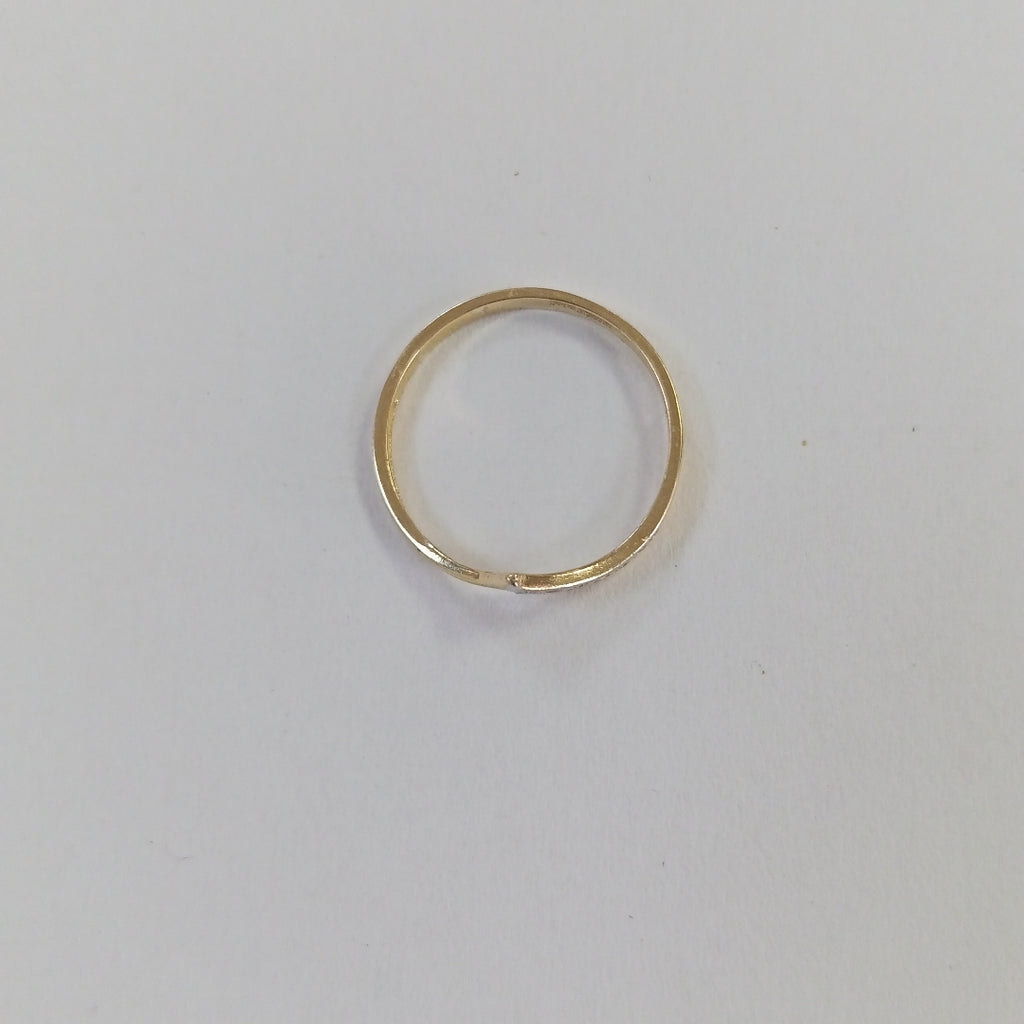 ANILLOS CON CIRCONIAS 14K TALLA 7 1 GR (NUEVO)