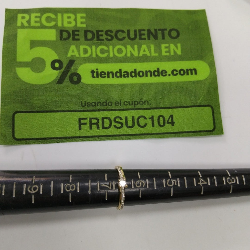 ANILLO ORO 14 K 2,20 GRMS (SEMINUEVO)