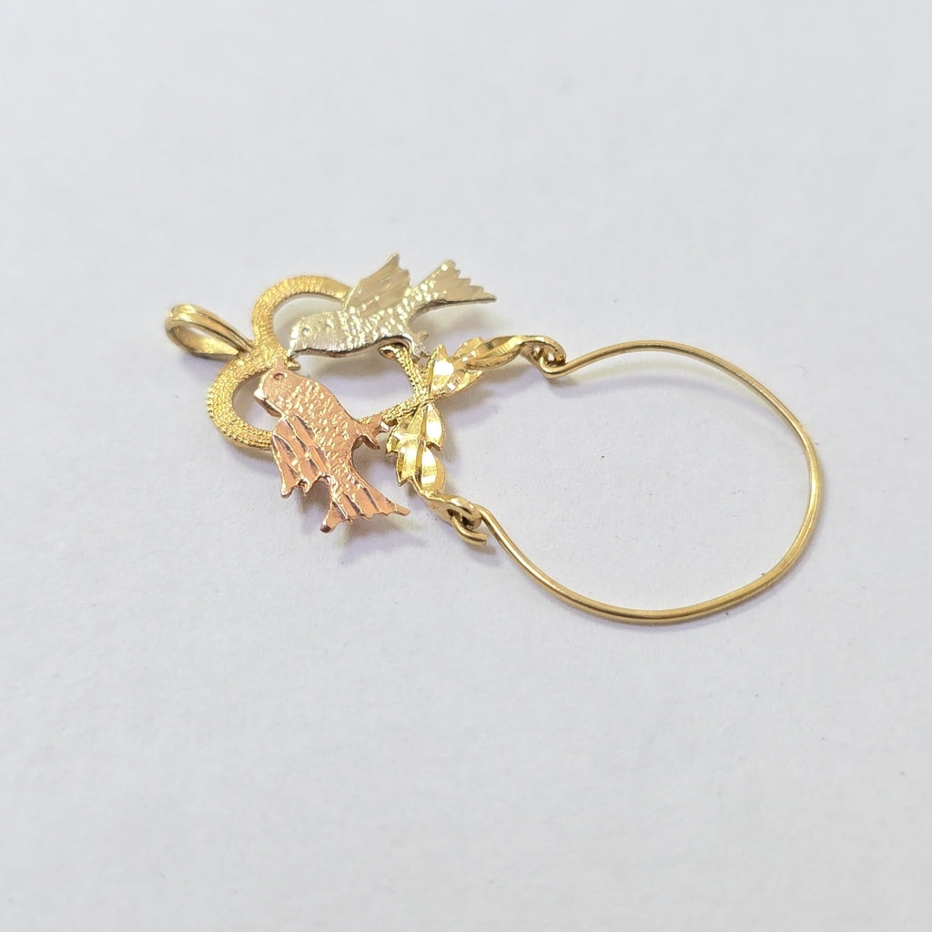 DIJE ORO COMBINADO 14 K 1.7 GRMS (SEMINUEVO)