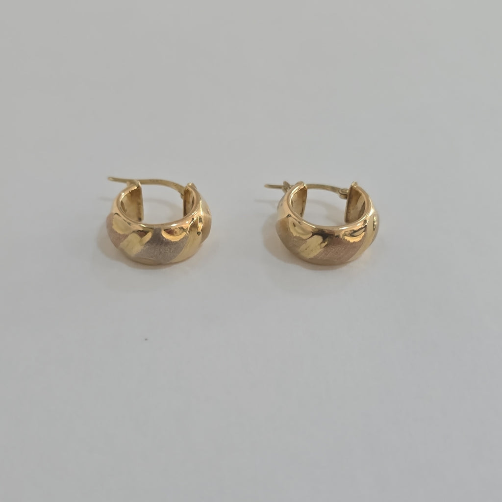 ARRACADAS PAR ORO 14 K 2,50 GRMS (SEMINUEVO)