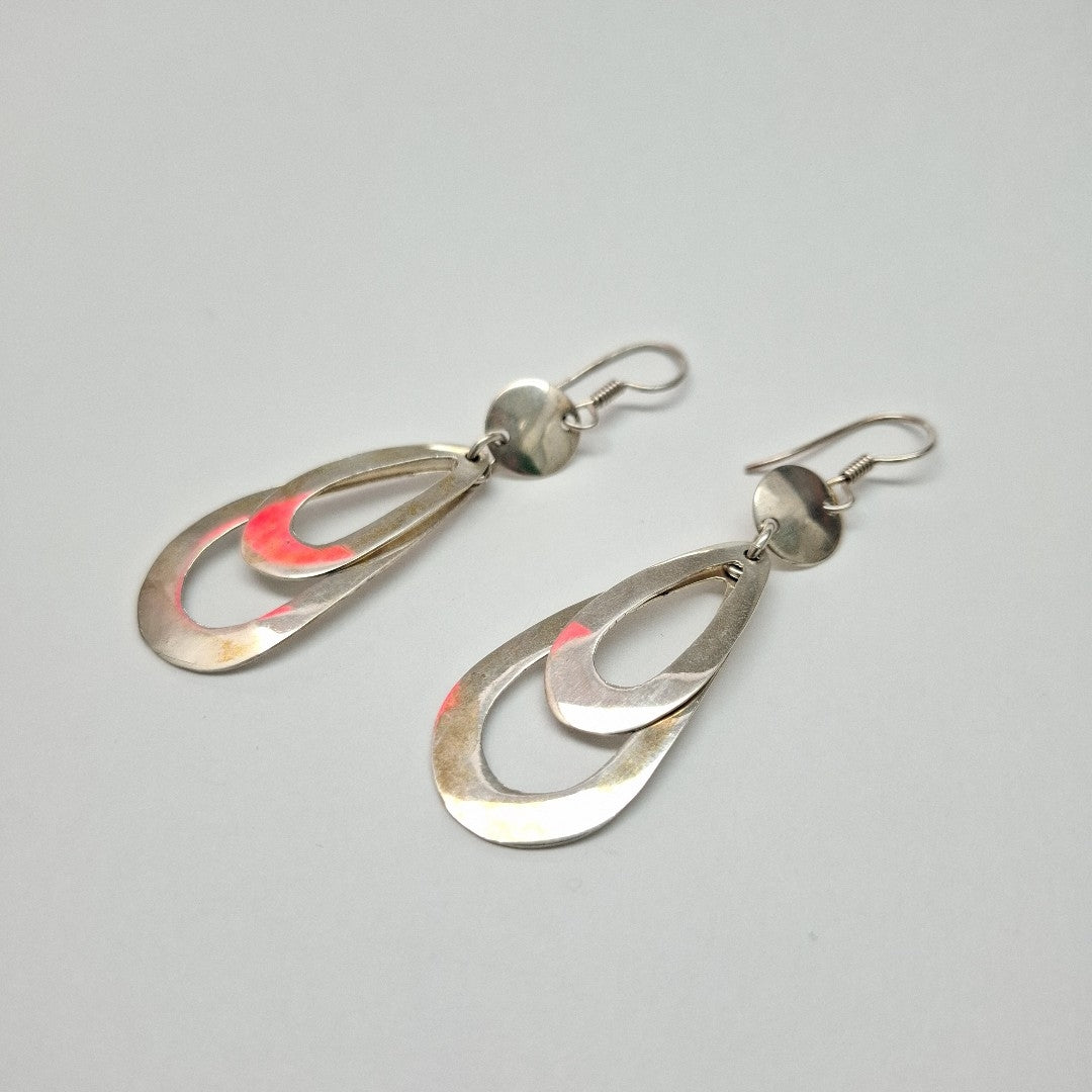 ARETES PAR PLATA 7,90 GRMS (SEMINUEVO)