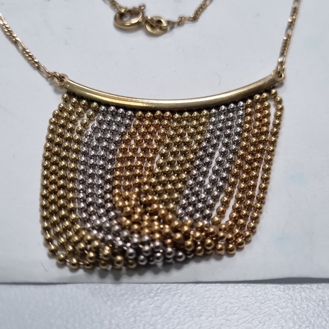 GARGANTILLA ORO 14 K 10.8 GRMS (SEMINUEVO)