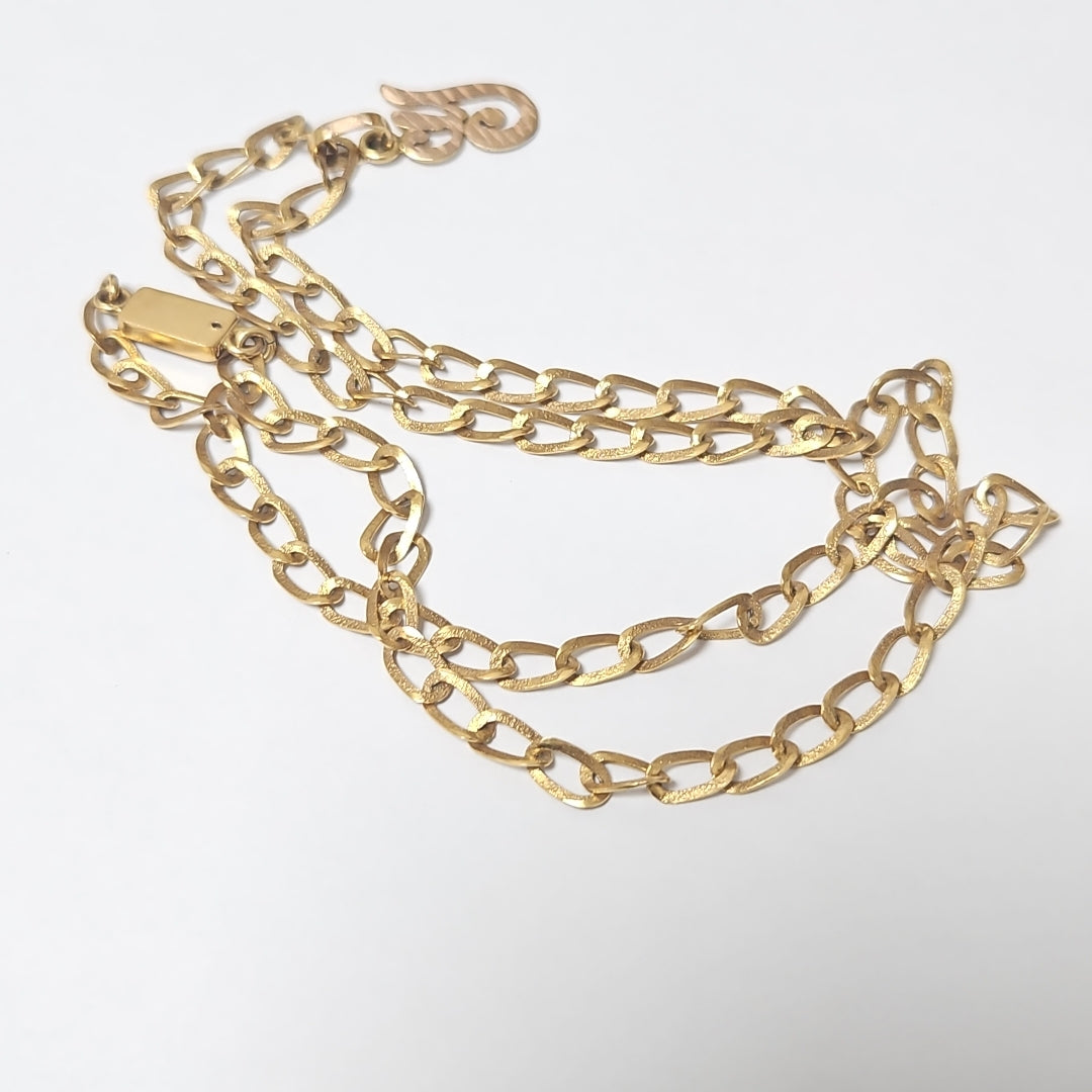 CADENA, DIJE ORO 10 K 9.9 GRMS (SEMINUEVO)