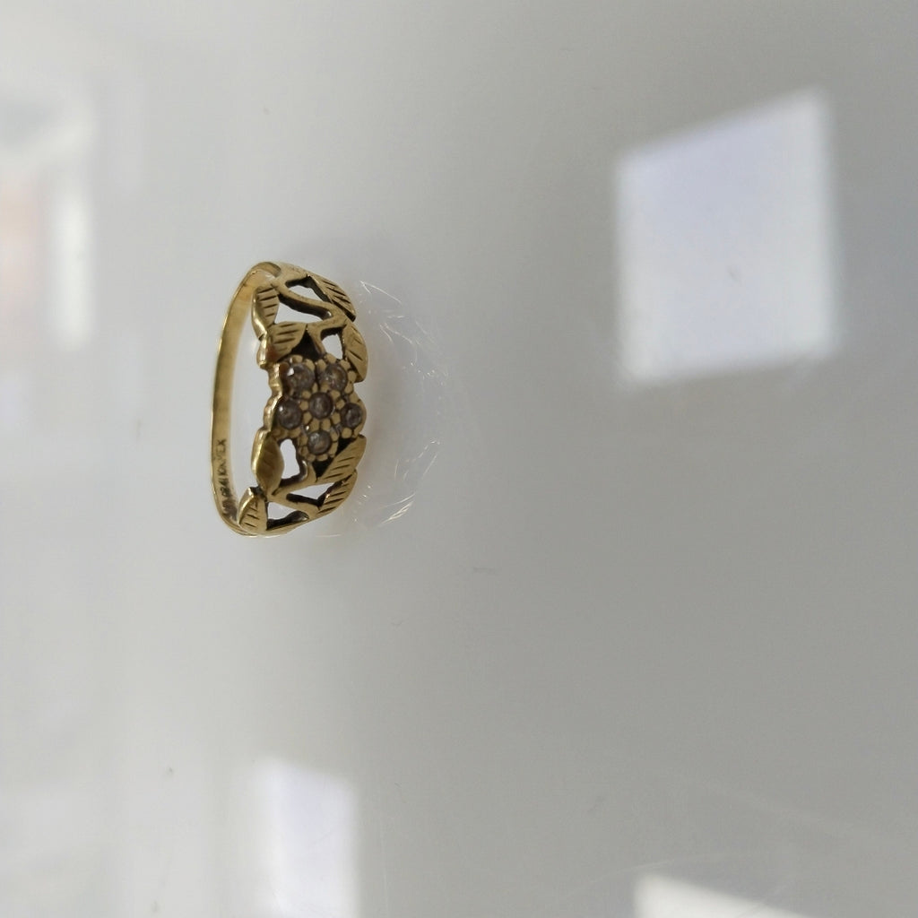 ANILLO ORO 10 K 1.3 GRMS (SEMINUEVO)