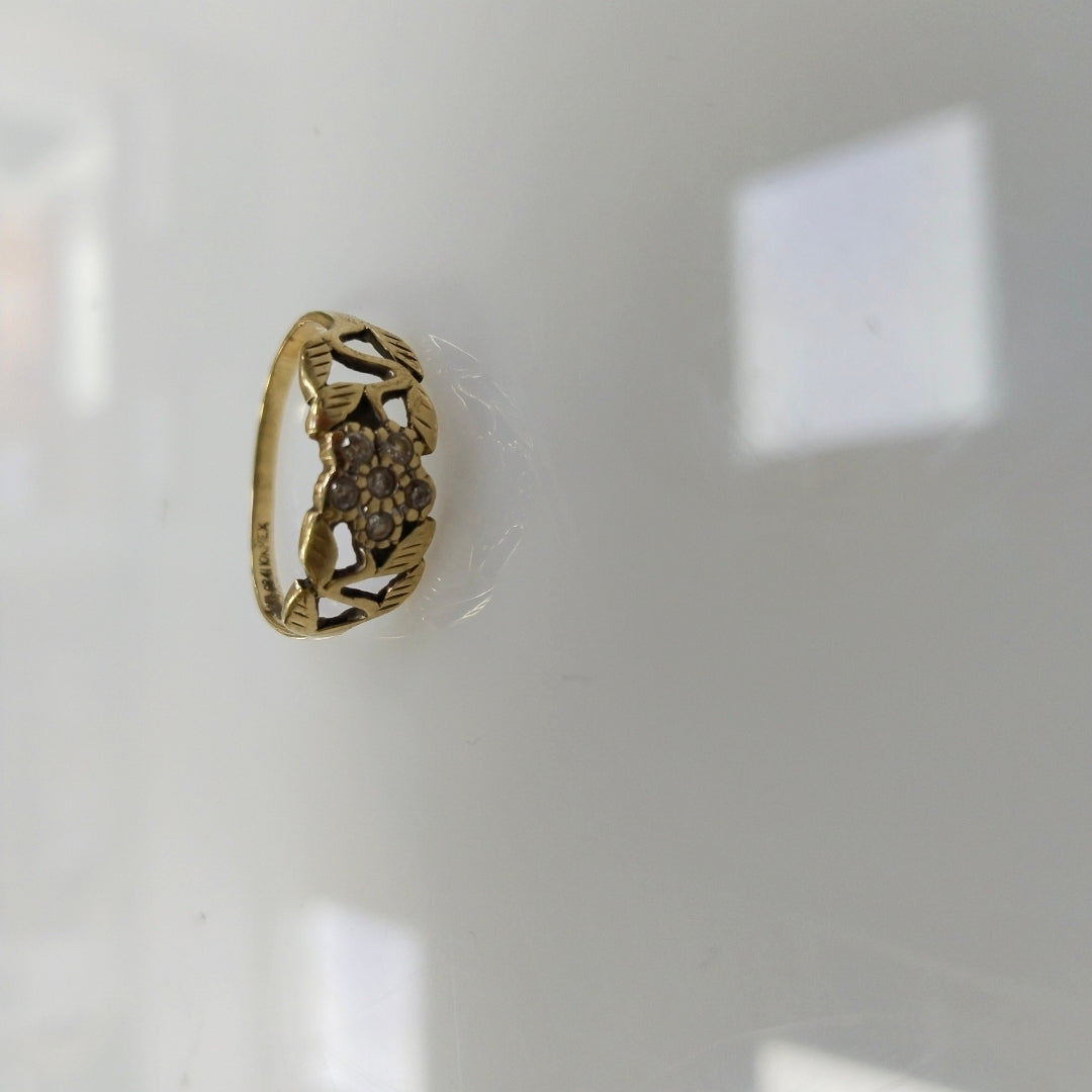 ANILLO ORO 10 K 1.3 GRMS (SEMINUEVO)