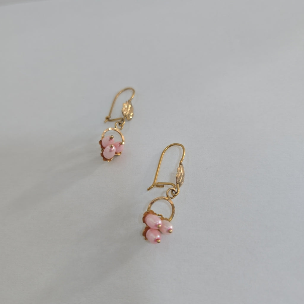 ARETES PAR ORO 8 K 3.2 GRMS (SEMINUEVO)