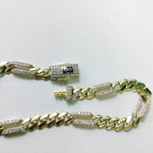 PULSERA MONACO ORO 10K 4.9 (NUEVO)