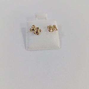 BROQUELES BROQUEL FIG OSO 14K 0.2592 GR (NUEVO)
