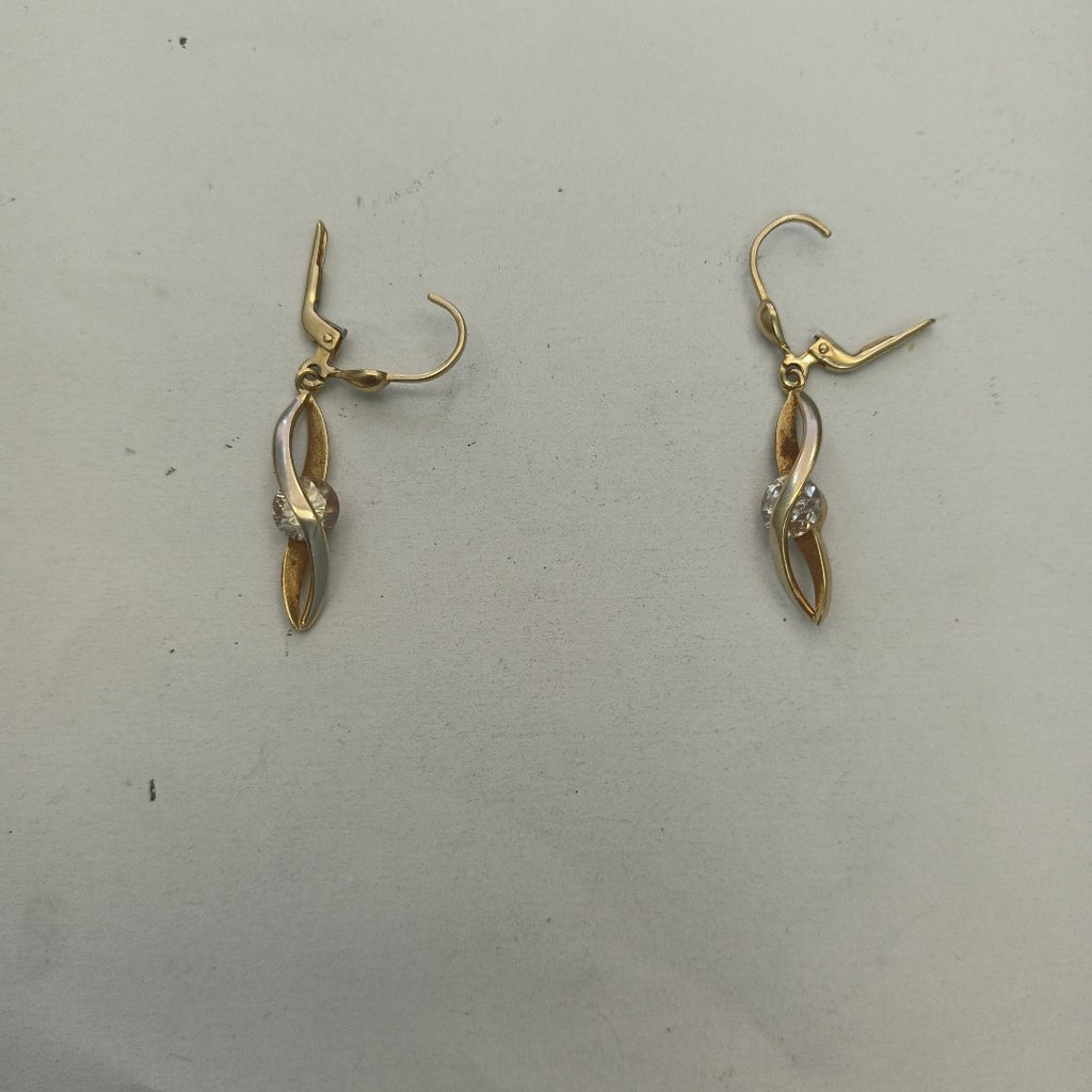 ARETES PAR ORO 14 K 2,20 GRMS (SEMINUEVO)