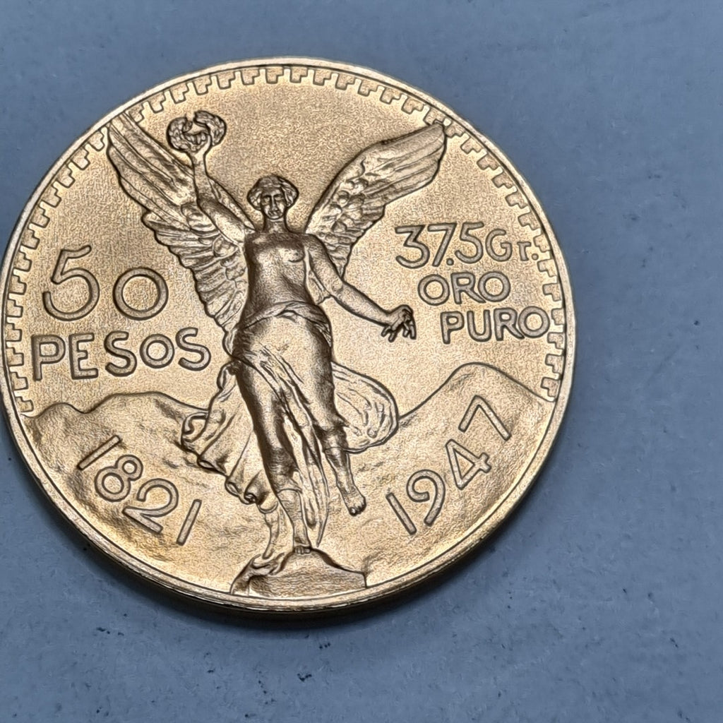 K1 41.6 GRMS 21 K IDENTIFICACIÓN MONEDA NOMINATIVA MONEDAS PESOS 50 PESOS (SEMINUEVO)