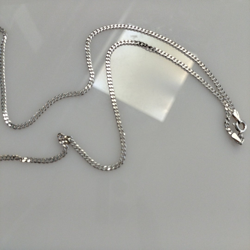 CADENA BARBADA PLATA .925 55 CM 5.43 GR (NUEVO)
