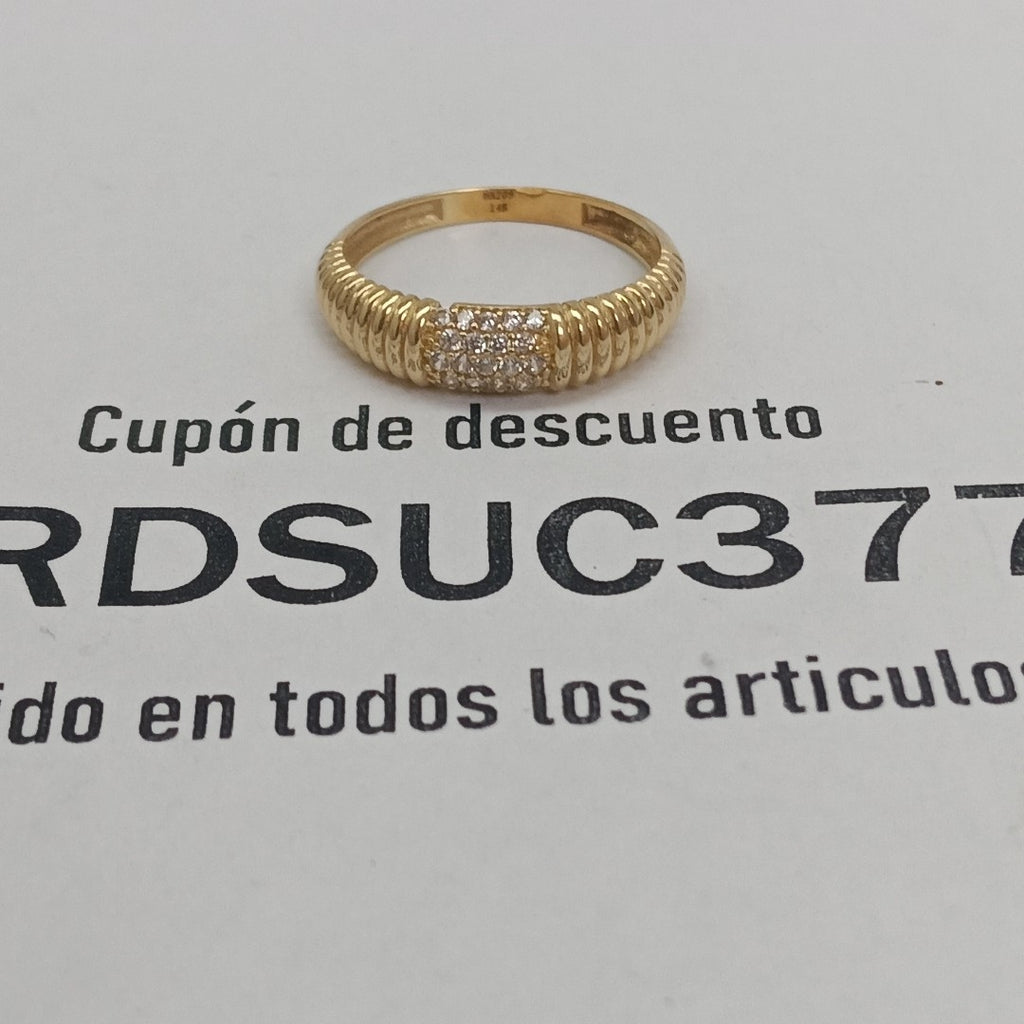 ANILLITO ORO 14 K 1.8 GRMS (SEMINUEVO)