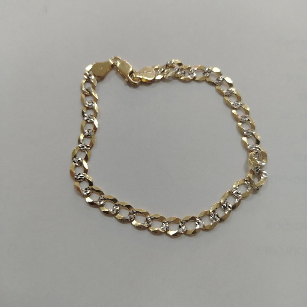 PULSERA BARBADA 14K 21 CM 6.3 GR (NUEVO)