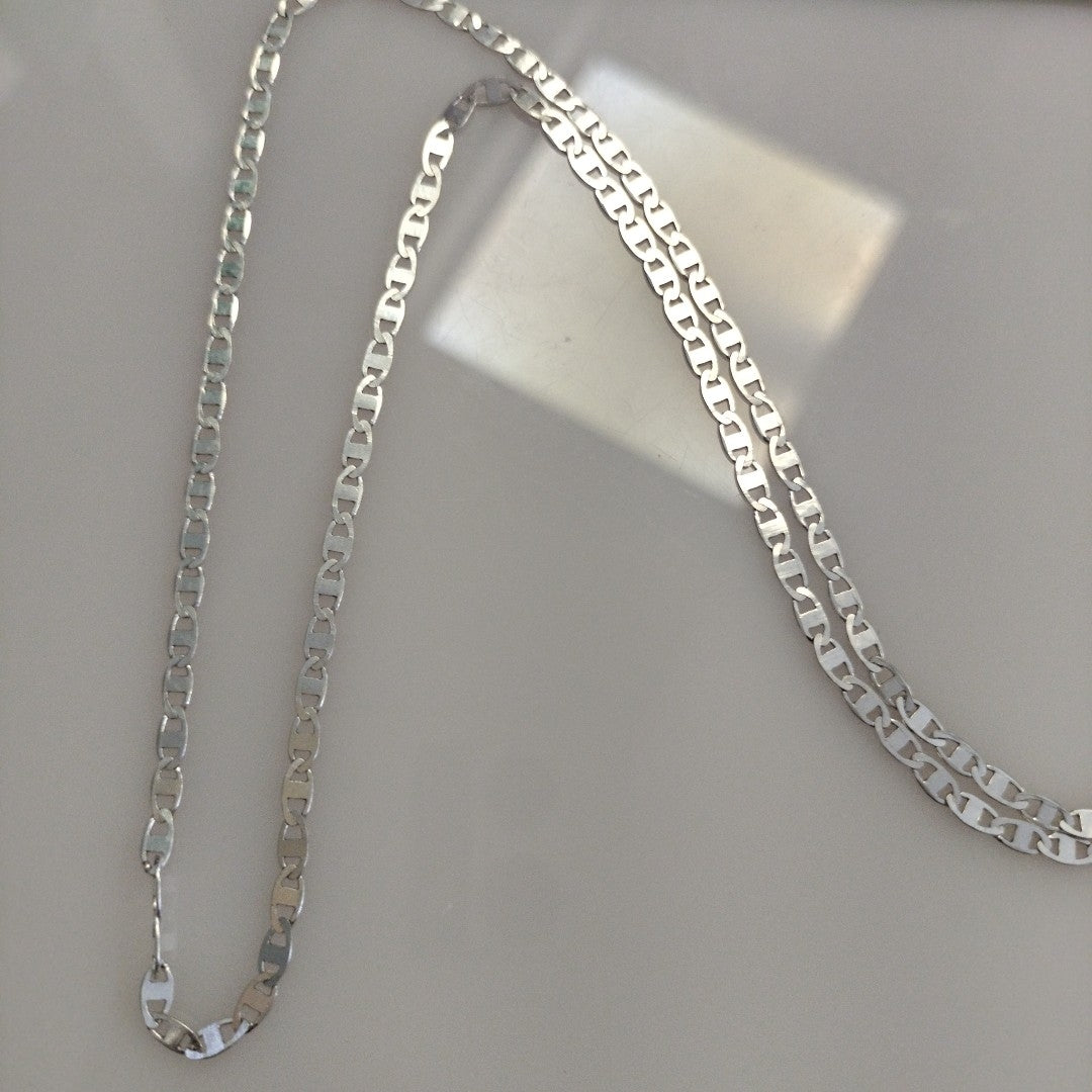 CADENA GUCHI PLATA .925 60 CM 5.42 GR (NUEVO)