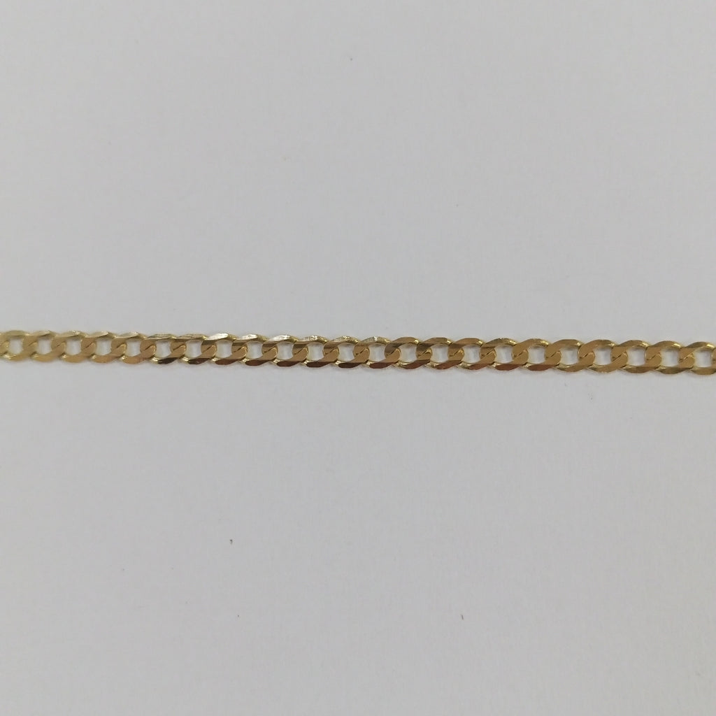 CADENA TEJIDO BARBADA 14K 60 CM 8.9 GR (NUEVO)