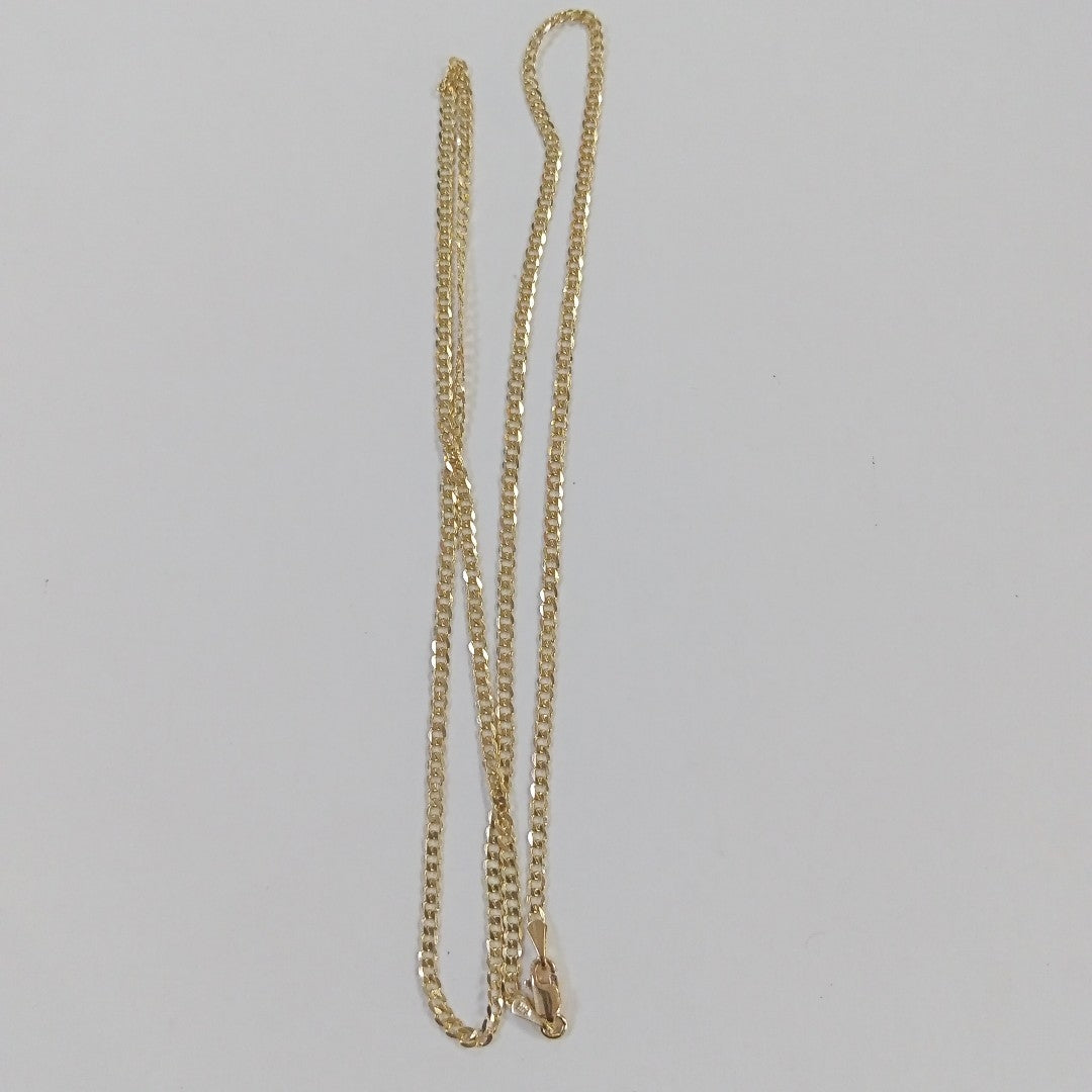 CADENA BARBADA 14K 60 CM 6 GR (NUEVO)