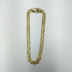 PULSERA CABALLERO MONACO ORO 14K 8.3 (NUEVO)