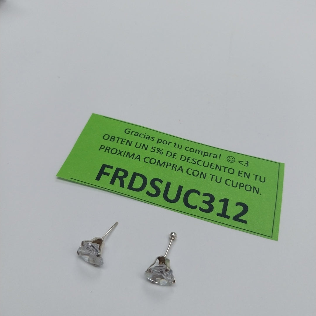 BROQUELES PAR PLATA 1.6 GRMS (SEMINUEVO)