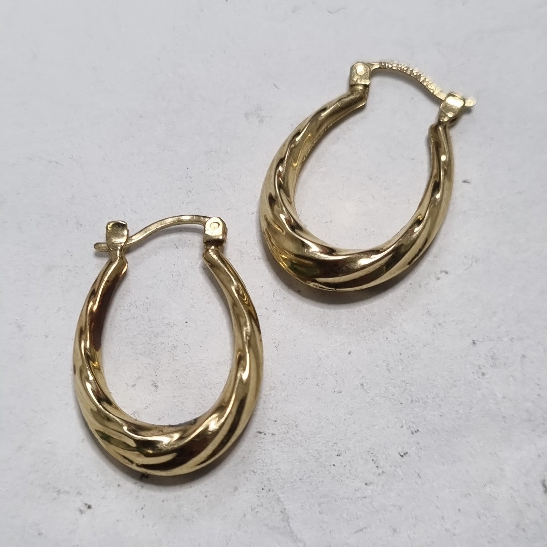 ARRACADAS PAR ORO 14 K 1,60 GRMS (SEMINUEVO)