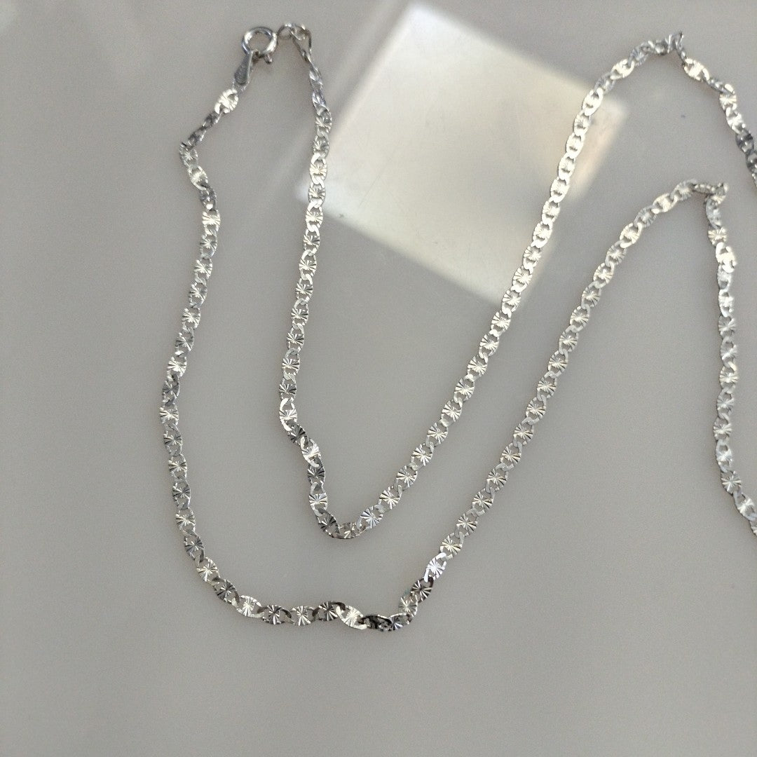 CADENA GUCHI PLATA .925 55 CM 3.92 GR (NUEVO)