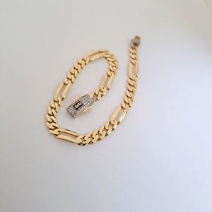 PULSERA MONACO ORO 14K 5.3 (NUEVO)