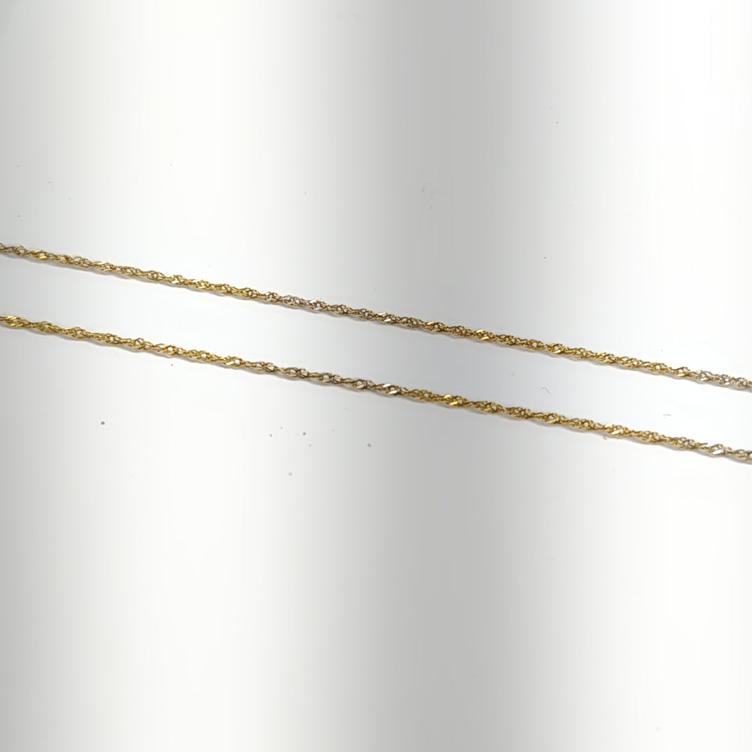 CADENA ORO 14 K 1.3 GRMS (SEMINUEVO)