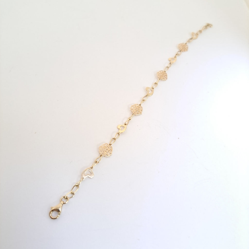 PULSERAS DAMA ORO 14K 2.7 (NUEVO)
