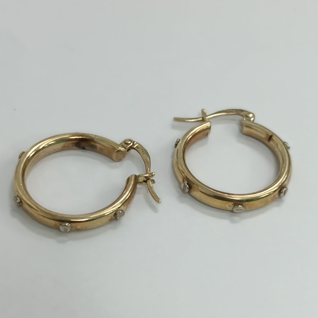 ARRACADAS PAR ORO 10 K 3,50 GRMS (SEMINUEVO)