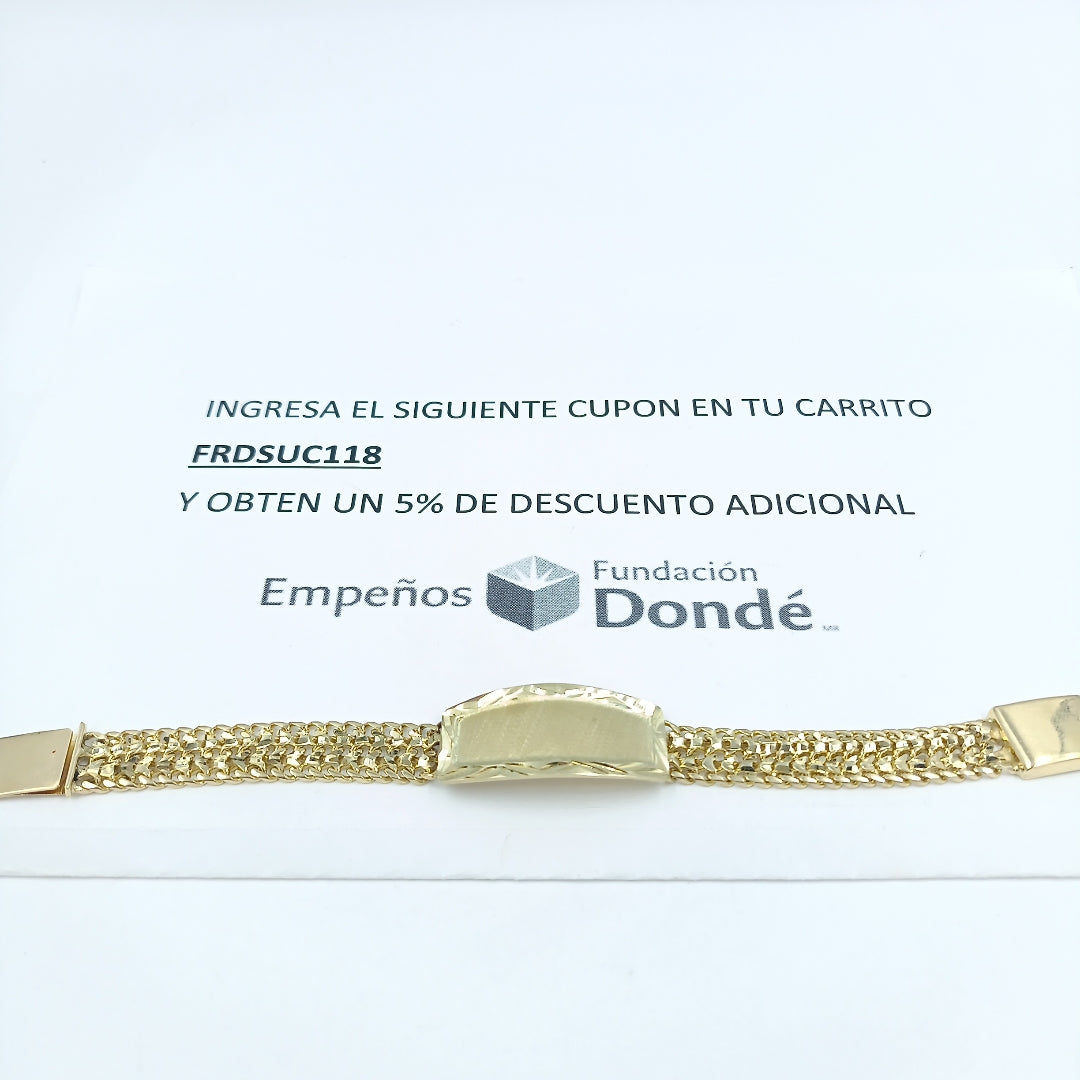 ESCLAVA ORO 10 K 18 GRMS (SEMINUEVO)