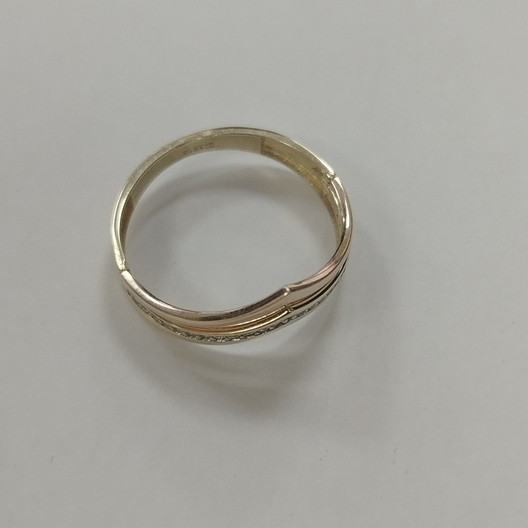 ANILLOS DAMA ORO 14K 2 (NUEVO)