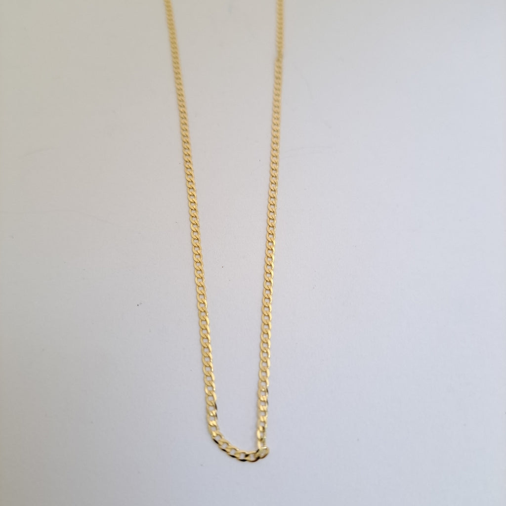 CADENAS BARBADA AMARILLA ORO 14K 2.2 (NUEVO)