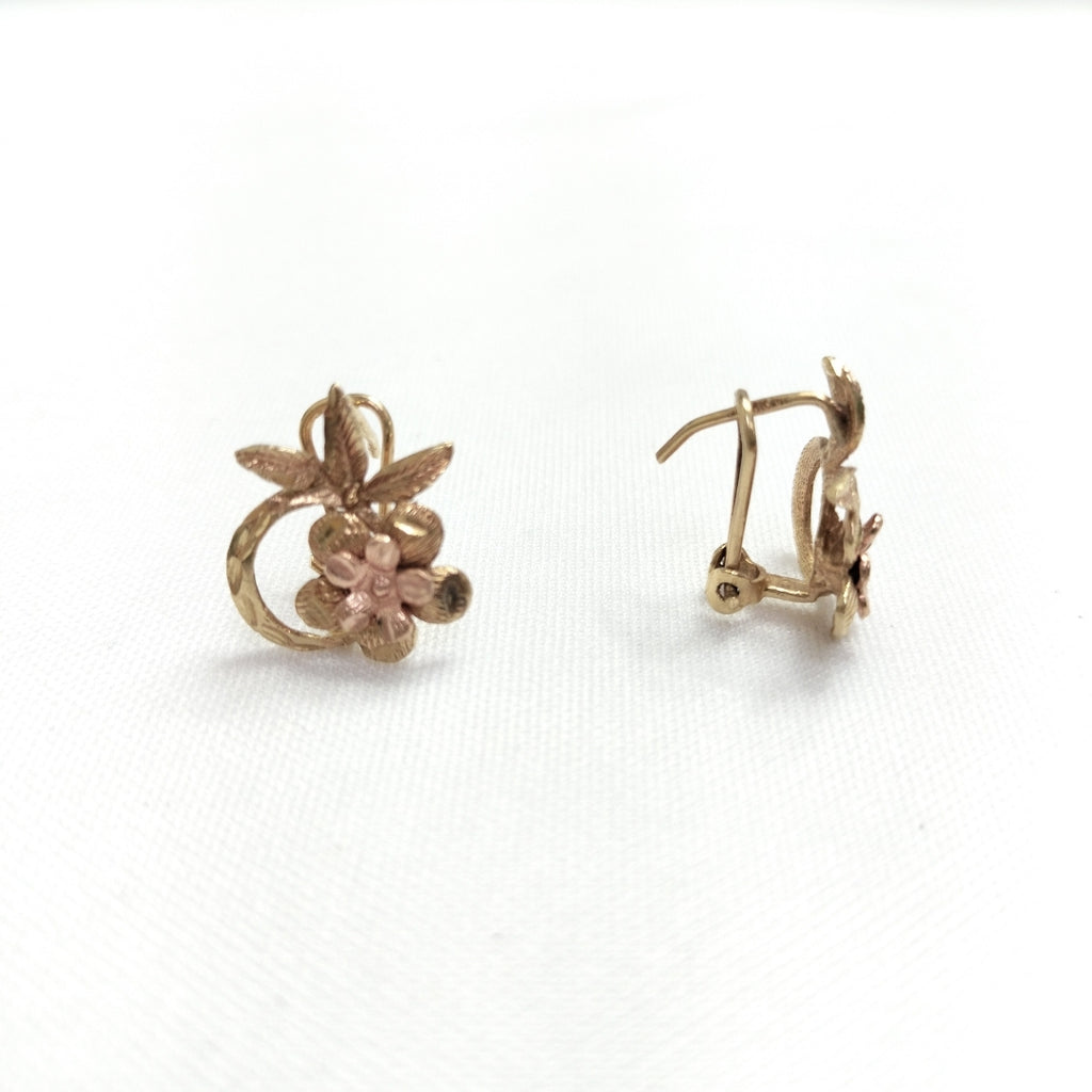ARETES PAR ORO 14 K 3,00 GRMS (SEMINUEVO)