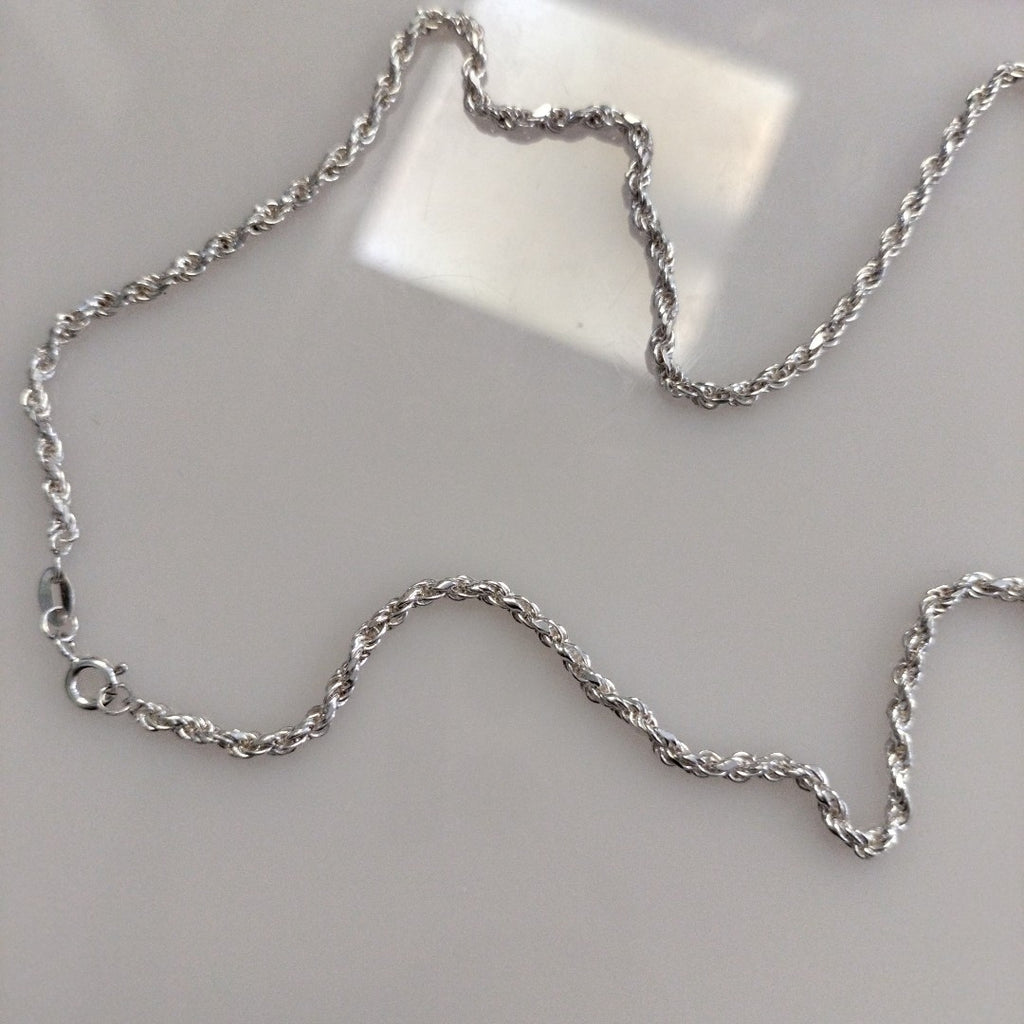 CADENA TORZAL PLATA .925 50 CM 8.52 GR (NUEVO)