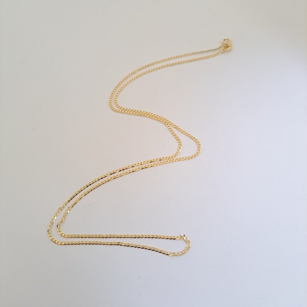 CADENAS BARBADA AMARILLA ORO 14K 2.2 (NUEVO)