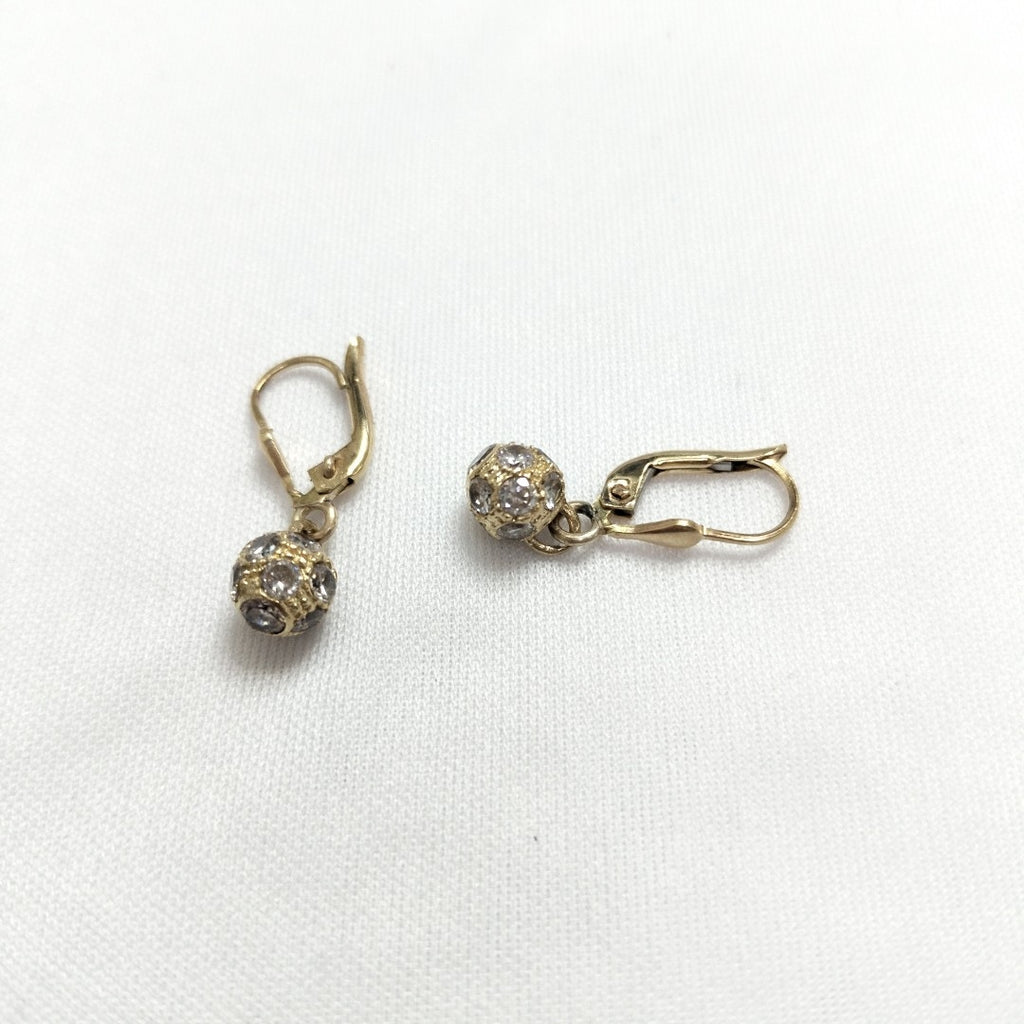 ARETES PAR ORO 14 K 2,70 GRMS (SEMINUEVO)