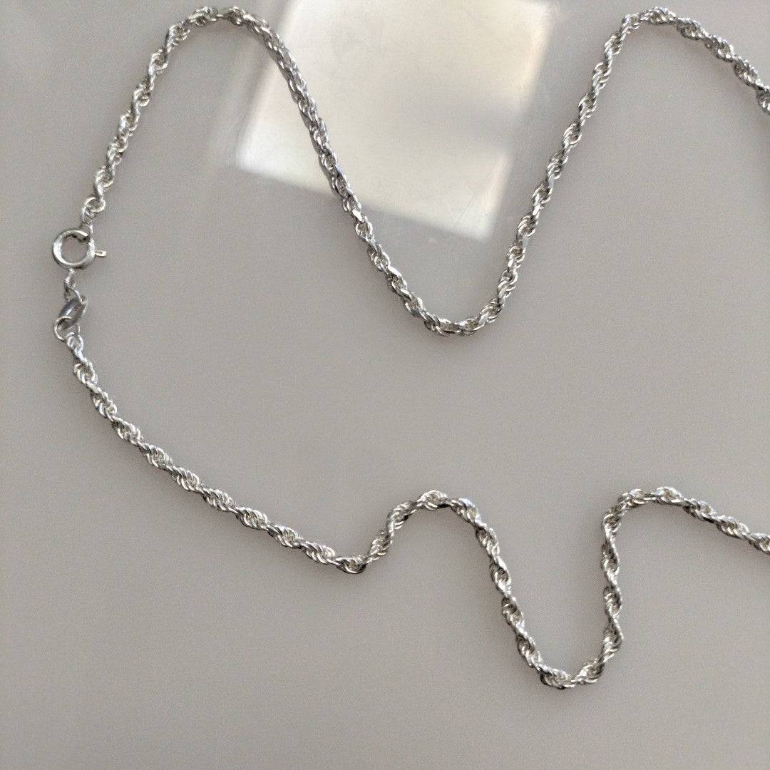 CADENA TORZAL PLATA .925 60 CM 10.32 GR (NUEVO)