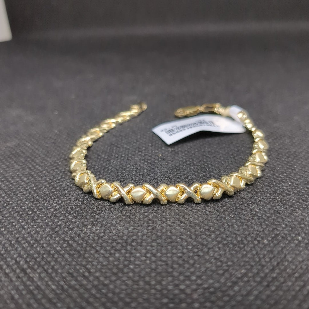 PULSERA ESP XOXO 14K 18 CM 6.1 GR (NUEVO)