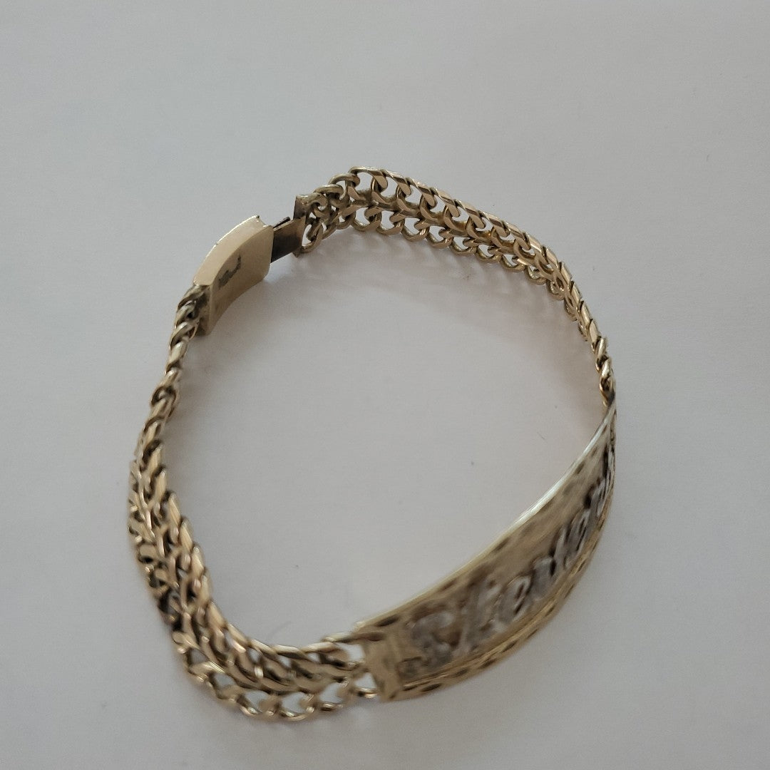 ESCLAVA ORO 10 K 21.9 GRMS (SEMINUEVO)